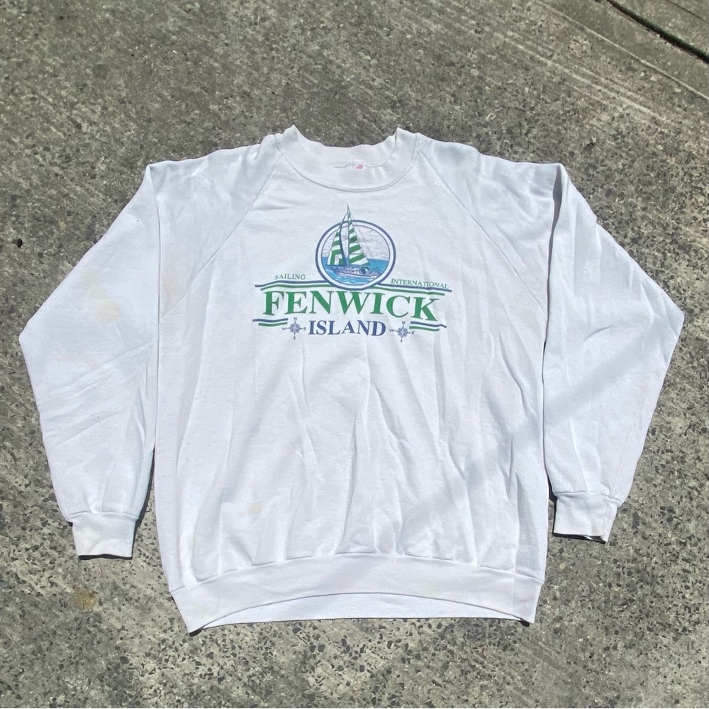 Vintage 90s Fenwick Island crewneck sweatshirt